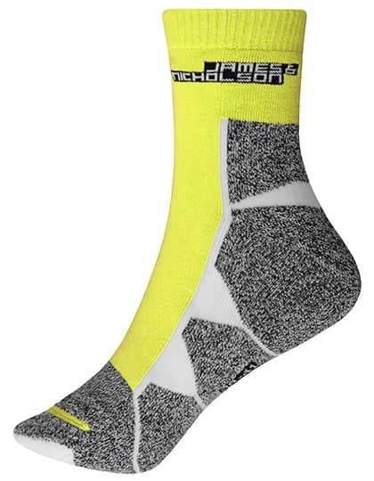 Sport Socks - Bright Yellow/White