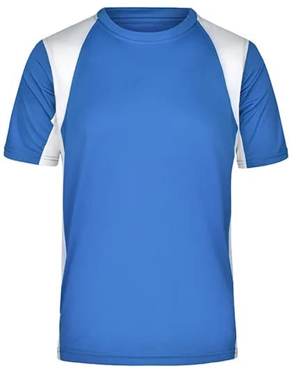 Men´s Running-T - Royal/White