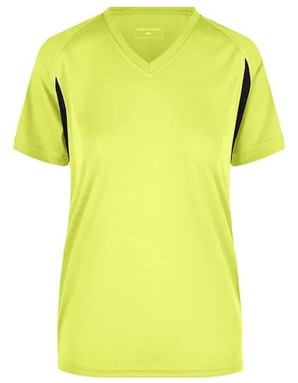 Ladies´ Running-T - Fluo Yellow/Black