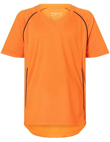 Junior Team Shirt - Orange/Black