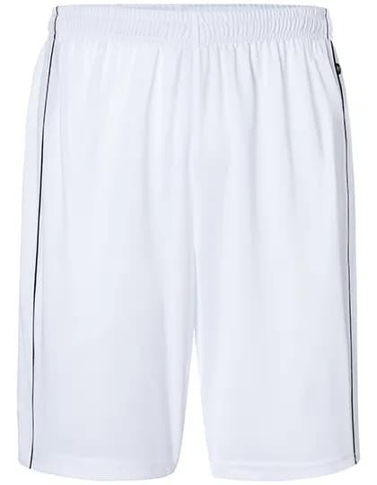 Basic Team Shorts - White/Black