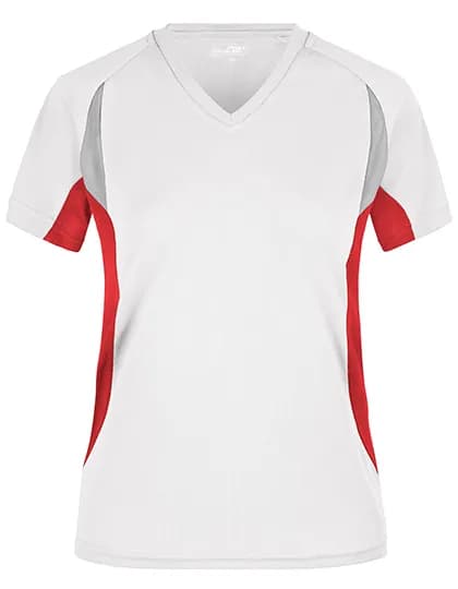 Ladies´ Running-T - White/Red