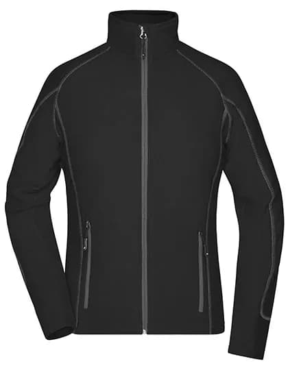 Ladies´ Structure Fleece Jacket - Black/Carbon