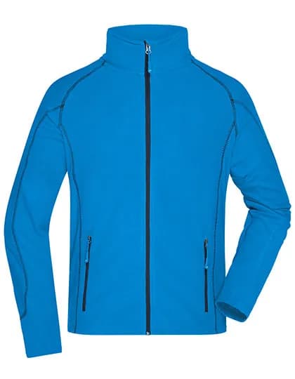 Men´s Structure Fleece Jacket - Aqua/Navy