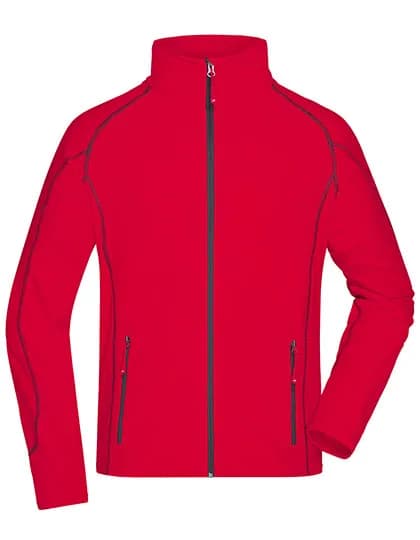 Men´s Structure Fleece Jacket - Red/Carbon