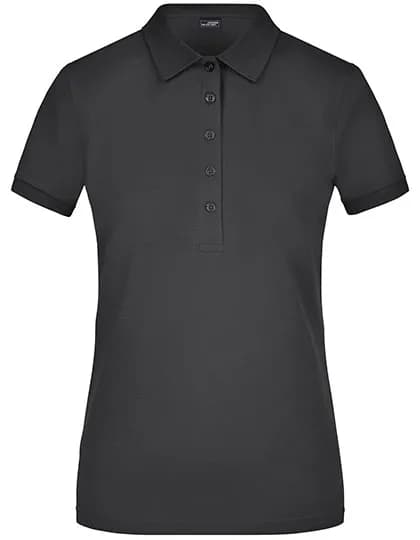 Ladies´ Elastic Polo Piqué - Black