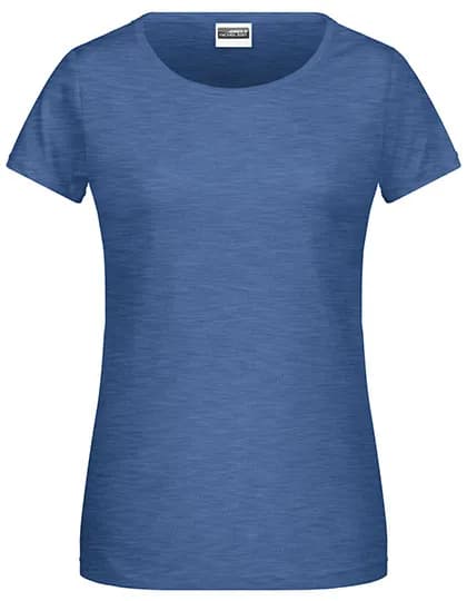 Ladies´ Basic-T - Light Denim Melange