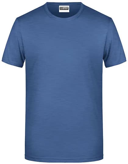 Men´s Basic-T - Light Denim Melange