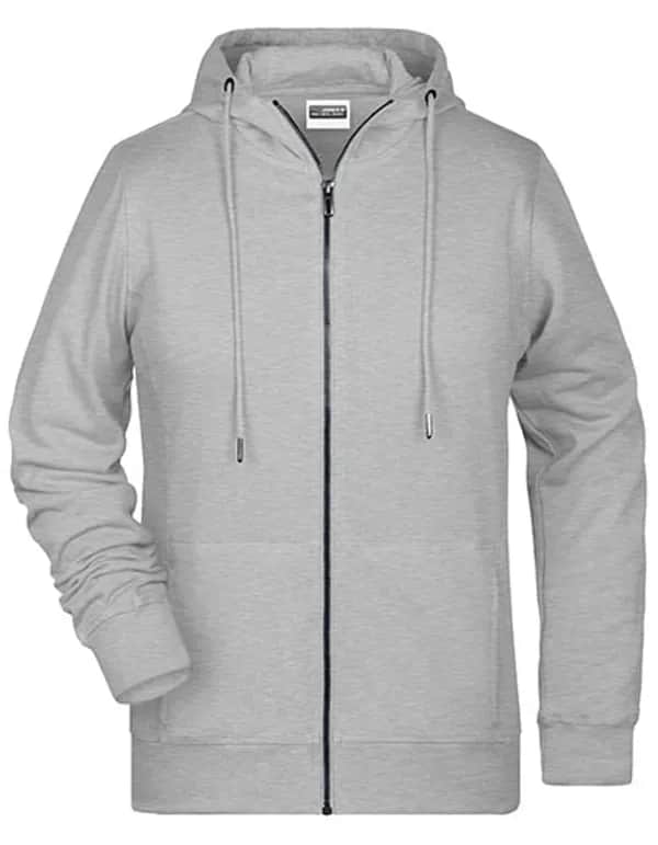 Ladies´ Zip-Hoody - Grey Heather