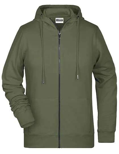 Ladies´ Zip-Hoody - Olive