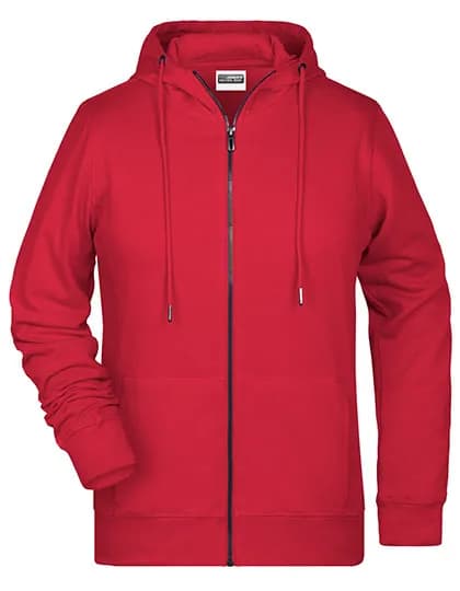 Ladies´ Zip-Hoody - Red