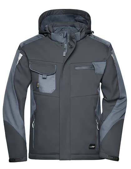 Craftsmen Softshell Jacket -STRONG- - Black/Carbon
