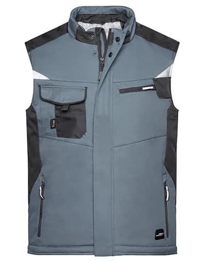 Craftsmen Softshell Vest -STRONG- - Carbon/Black