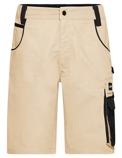 Workwear Bermudas -STRONG- - Stone/Black