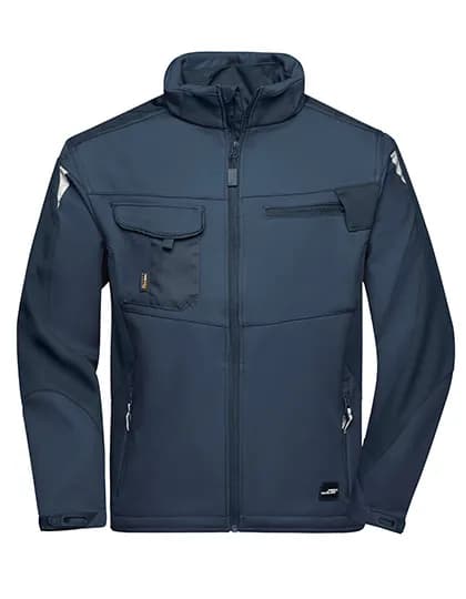 Workwear Softshell Jacket -STRONG- - Navy/Navy