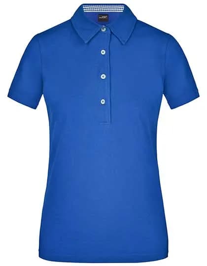 Ladies´ Plain Polo - Royal/Royal/White