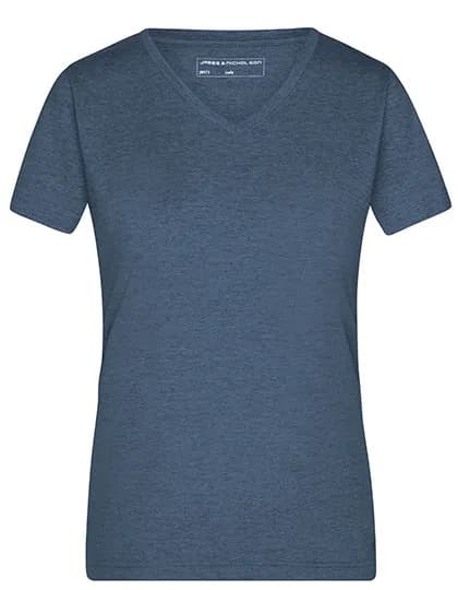 Ladies´ Heather T-Shirt - Blue Melange