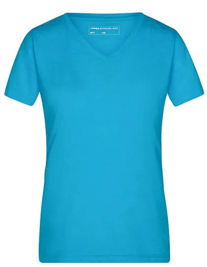 Ladies´ Heather T-Shirt - Turquoise Melange