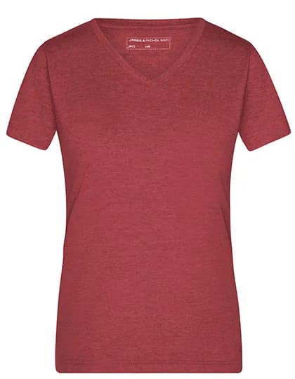 Ladies´ Heather T-Shirt - Wine Melange