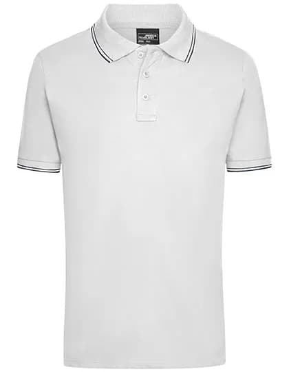 Men´s Polo - White/Navy