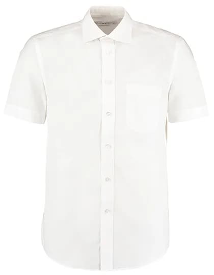 Men´s Classic Fit Business Shirt Short Sleeve - White