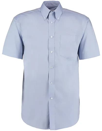Men´s Classic Fit Premium Oxford Shirt Short Sleeve - Light Blue