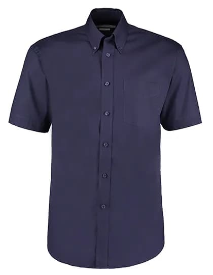 Men´s Classic Fit Premium Oxford Shirt Short Sleeve - Midnight Navy