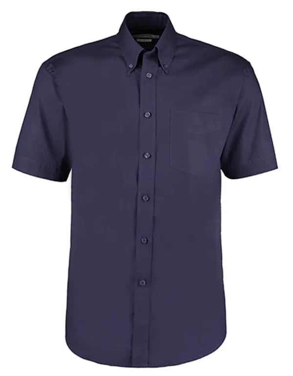 Men´s Classic Fit Premium Oxford Shirt Short Sleeve - Midnight Navy