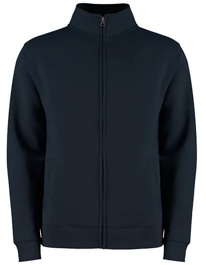 Regular Fit Zipped Sweatshirt - Navy