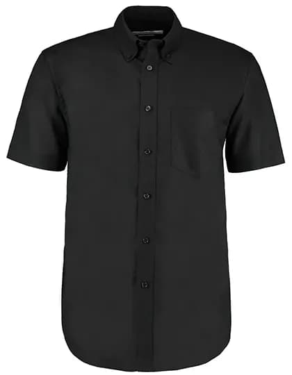 Men´s Classic Fit Workwear Oxford Shirt Short Sleeve - Black
