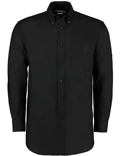 Men´s Classic Fit Workwear Oxford Shirt Long Sleeve - Black