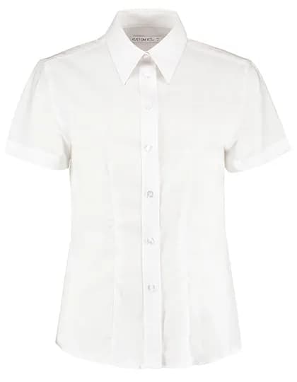 Women´s Tailored Fit Workwear Oxford Shirt Short Sleeve - White