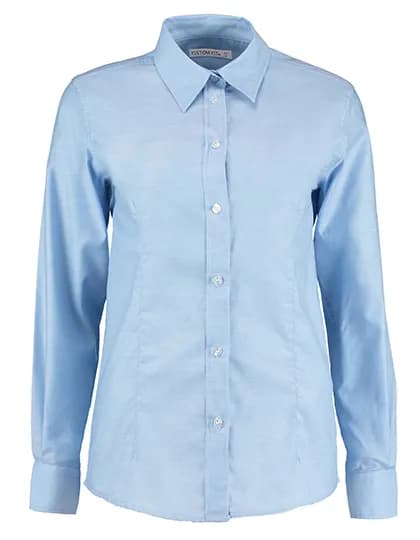 Women´s Tailored Fit Workwear Oxford Shirt Long Sleeve - Light Blue