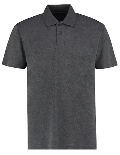 Regular Fit Workforce Polo - Dark Grey Marl