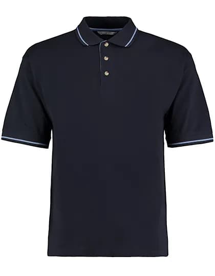 Classic Fit St. Mellion Polo - Navy/Light Blue