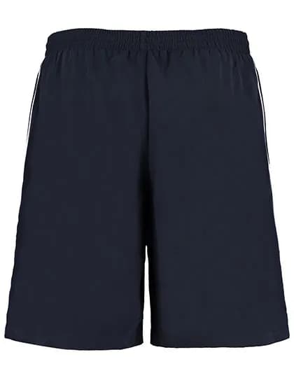 Classic Fit Track Short - Navy/White
