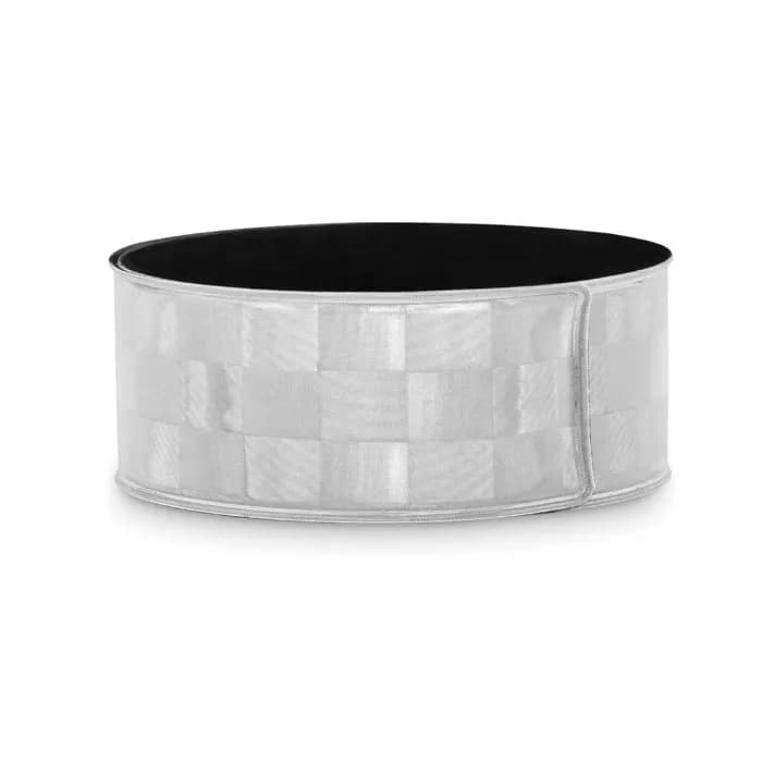Snap-Reflektorband 32x3cm - ENROLLO + - Silber