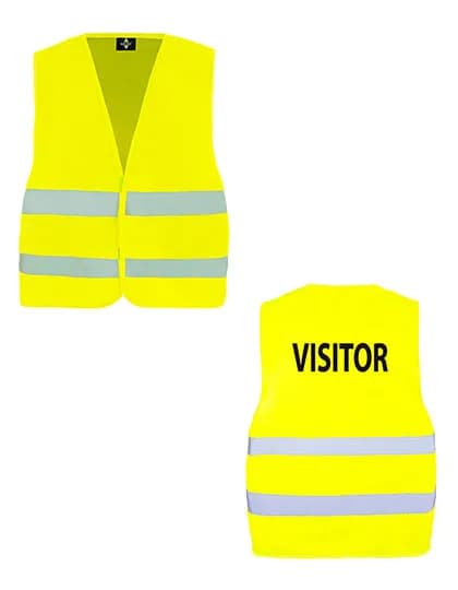 Safety Vest Passau - Visitor - Signal Yellow