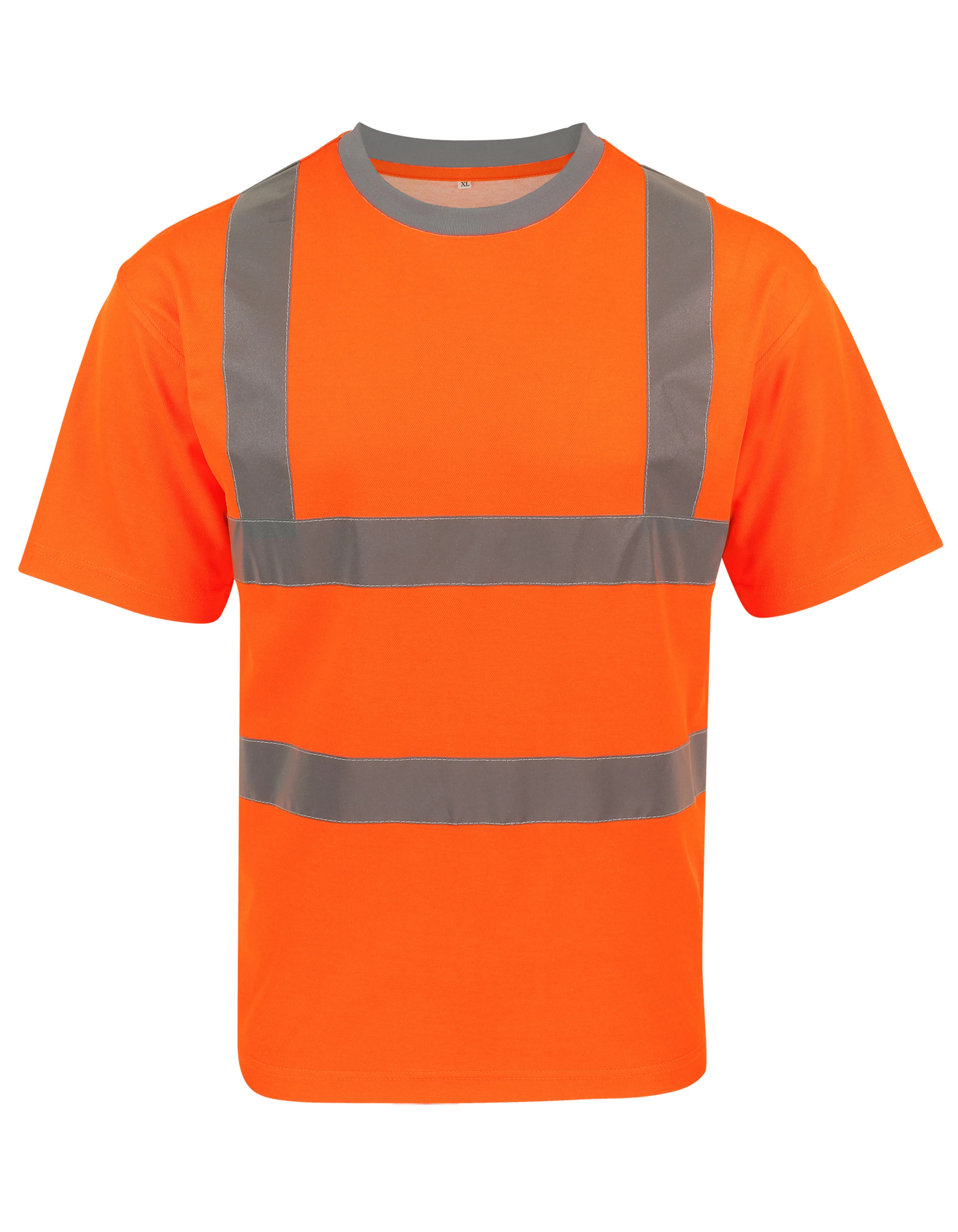 Heavy Duty Polycotton Hi-Vis T-Shirt Barcelona - Signal Orange