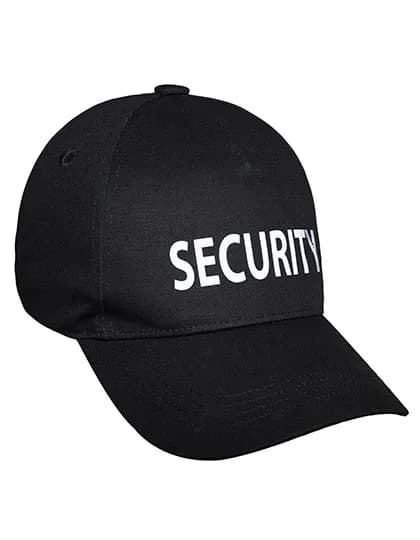 SECURITY - Cap for Adults - Black