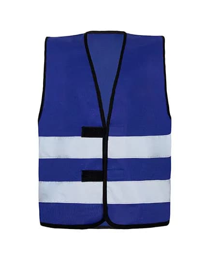 Kids´ Hi-Vis Functional Safety Vest Aarhus - Royal Blue