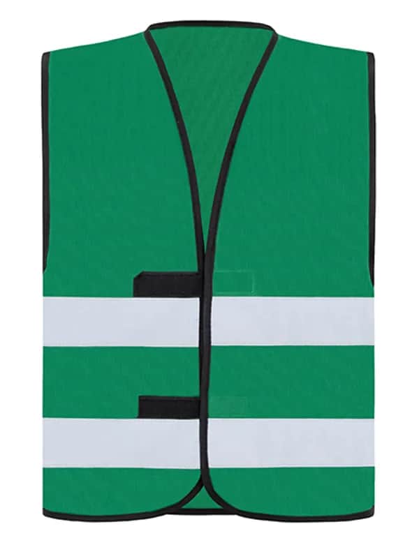 Functional Hi-Vis Safety Vest Dortmund - Paramedic Green