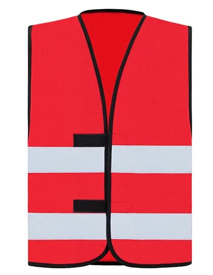 Functional Hi-Vis Safety Vest Dortmund - Red