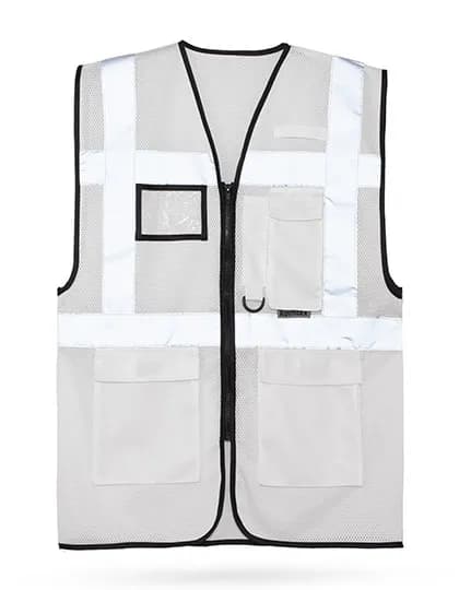 Mesh Multifunctional Vest Larisa - White