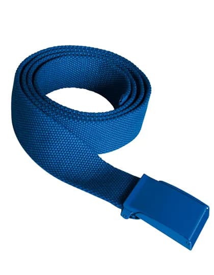 Trendy Promotional Belt Basel - Royal Blue