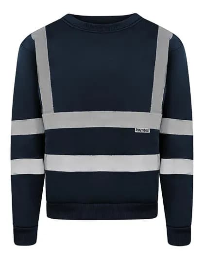 Hi-Vis Workwear Sweatshirt Limerick - Navy