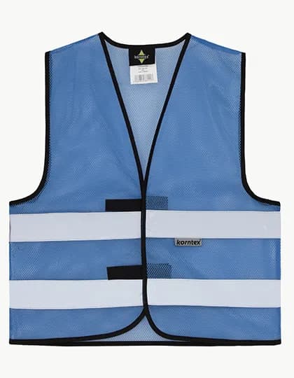 Hi-Vis Mesh Safety Vest Thessaloniki - Blue