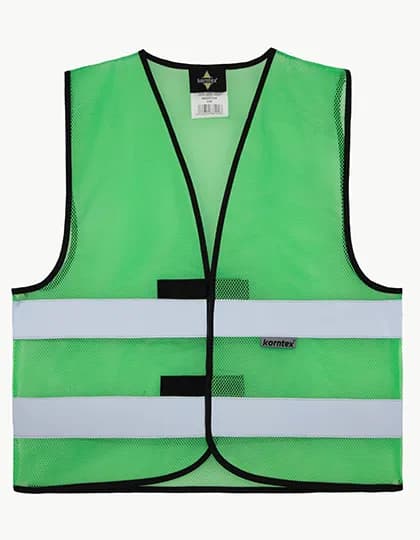 Hi-Vis Mesh Safety Vest Thessaloniki - Green