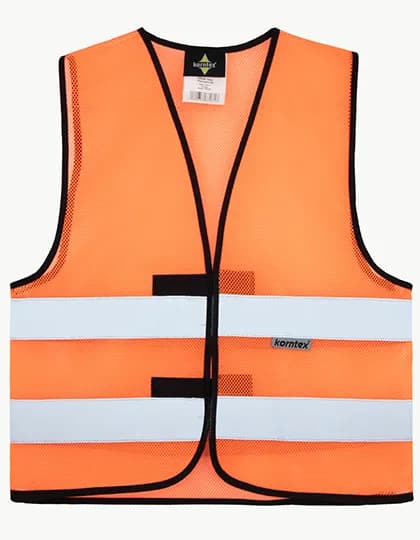 Hi-Vis Mesh Safety Vest Thessaloniki - Signal Orange