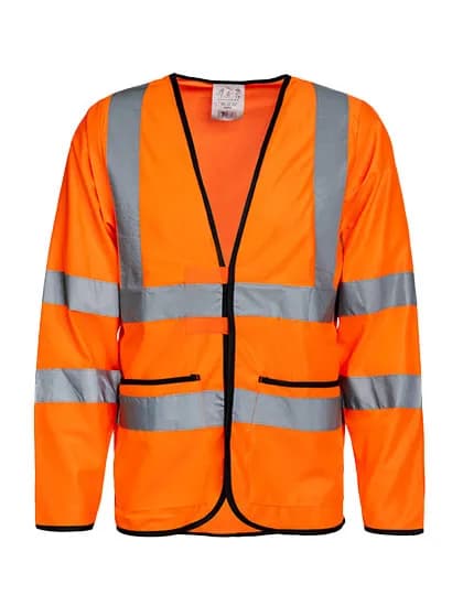 Hi-Vis Lightweight Safety Jacket Andorra - Signal Orange